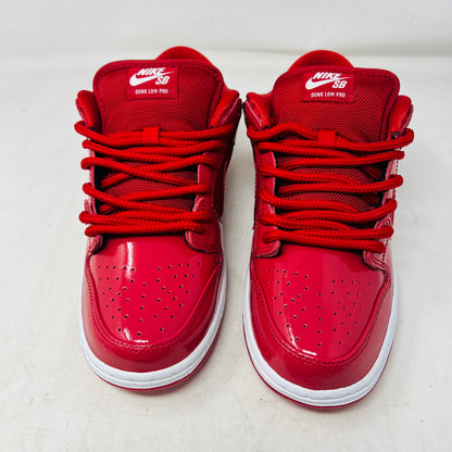 Nike SB Dunk Low Red Patent Leather