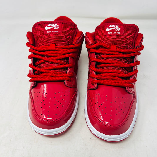 Nike SB Dunk Low Red Patent Leather
