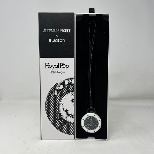 Swatch x Audemars Piguet AP Bioceramic Royal Pop Ocho Negro
