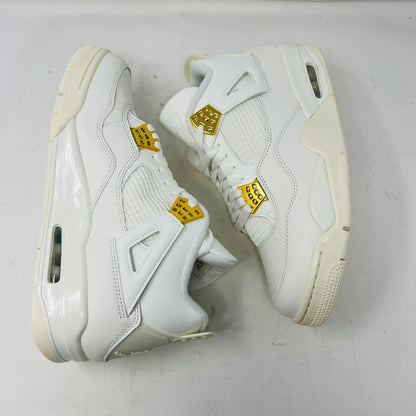 Jordan 4 Retro Metallic Gold (Women's)