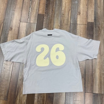 Fear of God Essentials Heavy Jersey Merch Boxy Fit Tee Grey