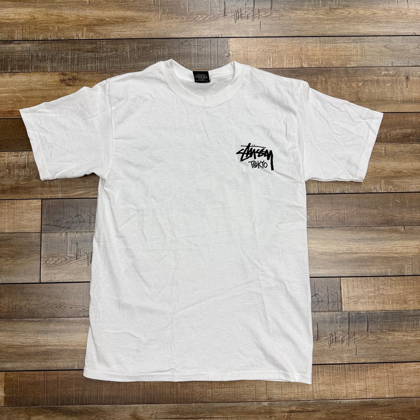 Stussy Stock Tokyo Tee White