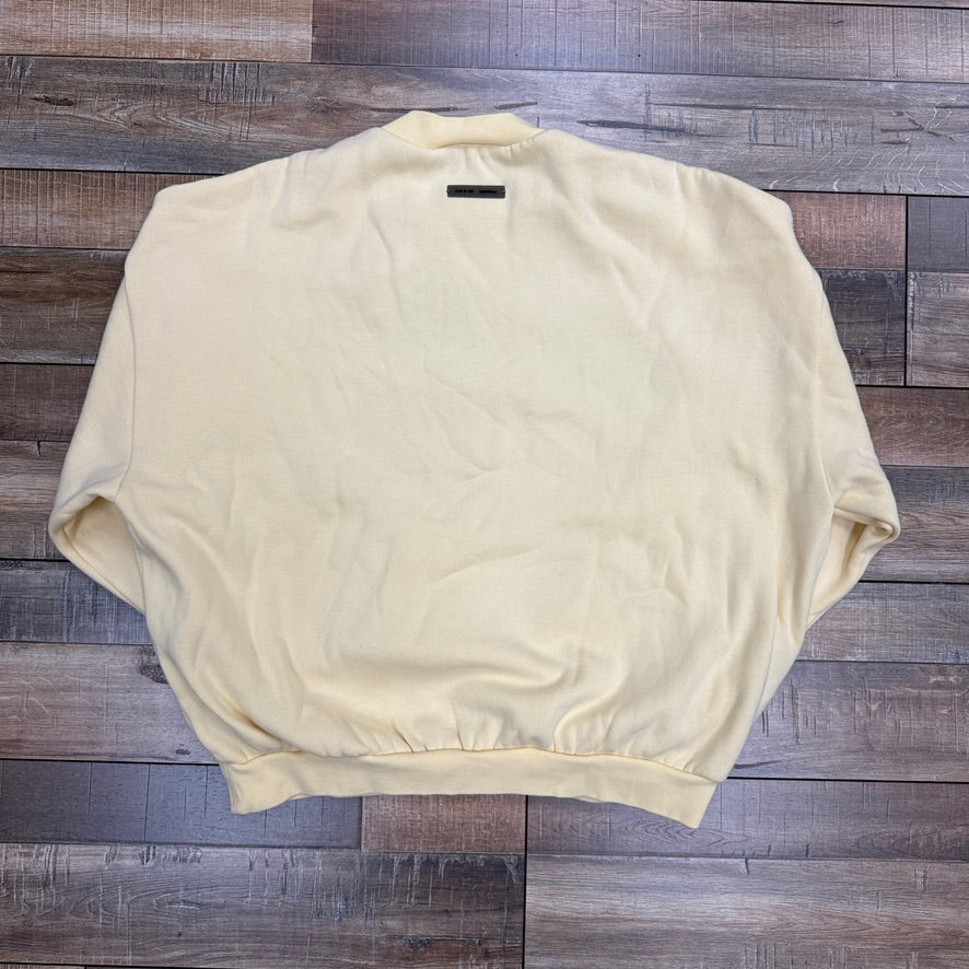 Fear of God Essentials 90s Crewneck Sweatshirt 'Garden Yellow'