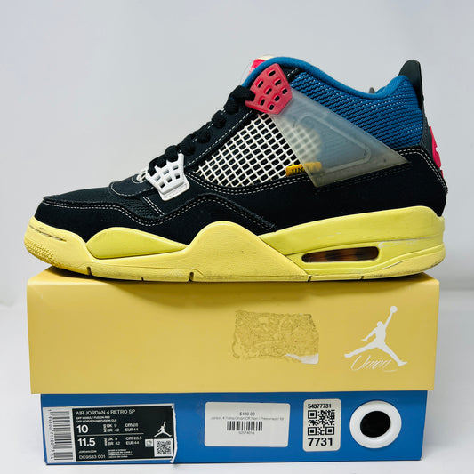 Jordan 4 Retro Union Off Noir