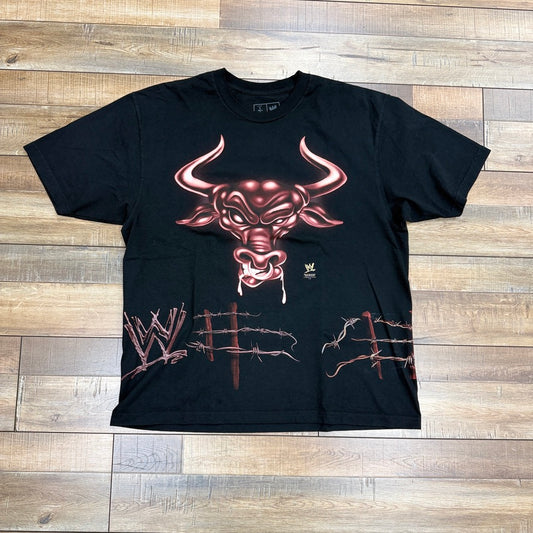 Travis Scott x WWE Know Your Role The Rock Tee Black