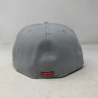 Supreme Hebrew New Era 59Fifty Fitted Cap Grey