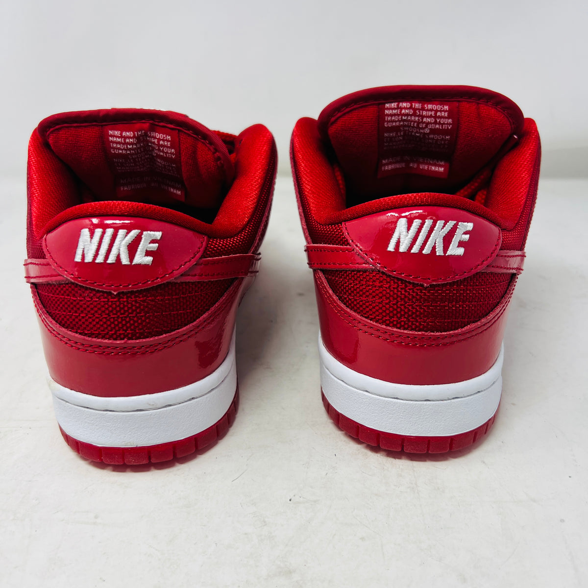 Nike SB Dunk Low Red Patent Leather