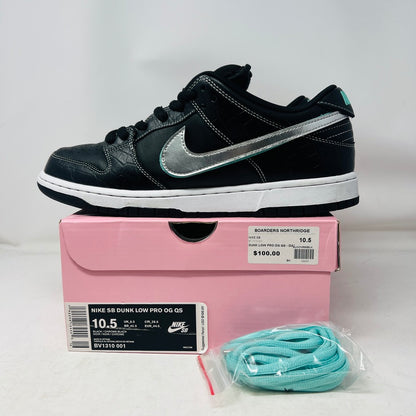 Nike SB Dunk Low Diamond Supply Co. Black Diamond