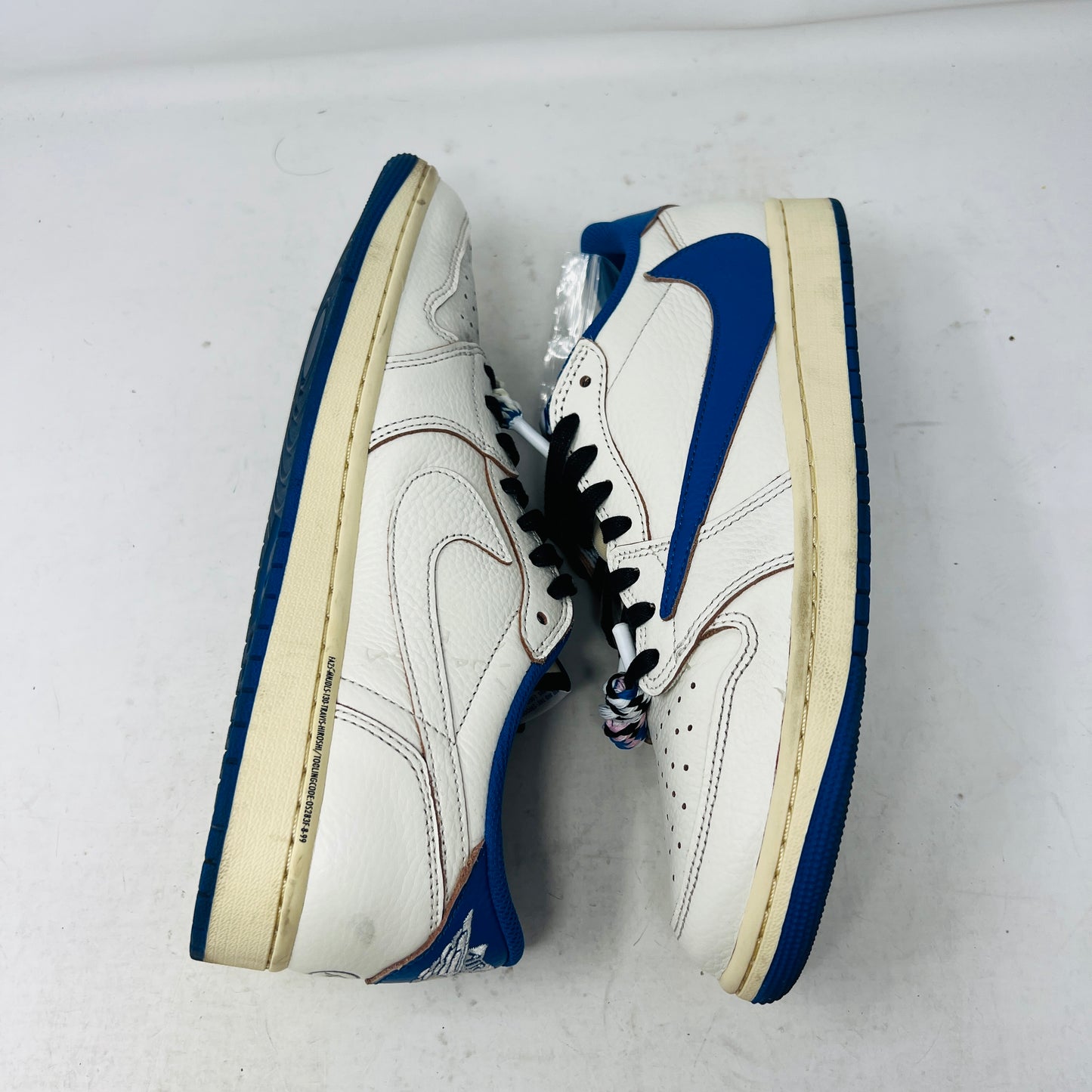 Jordan 1 Retro Low OG SP Fragment x Travis Scott Sail Military Blue