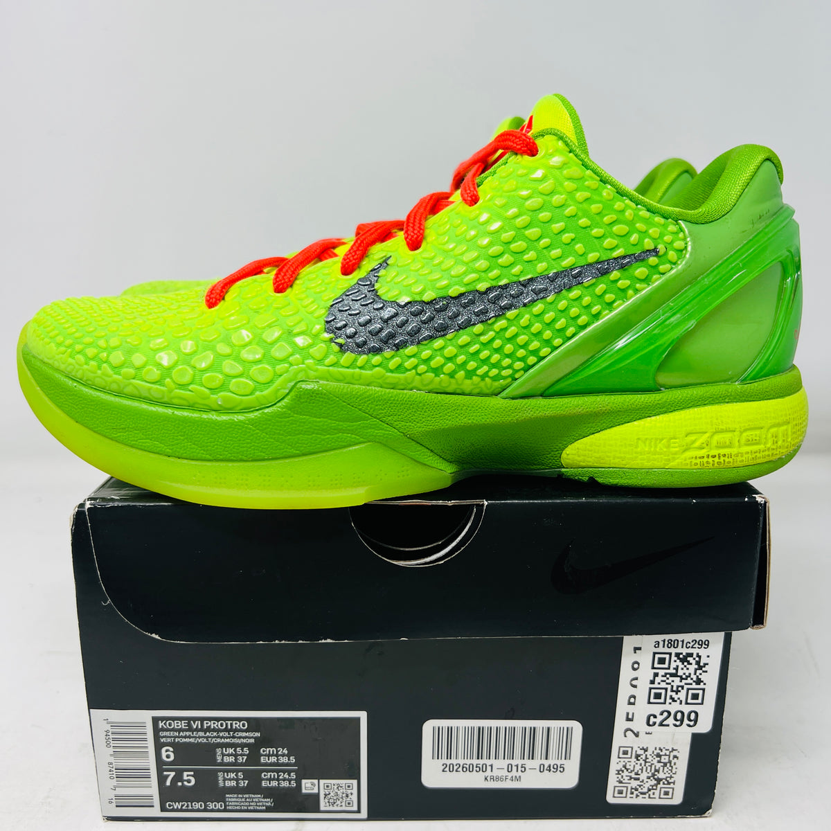 Nike Kobe 6 Protro Grinch (2020)
