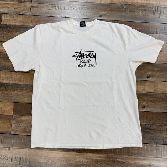Stussy Laguna USA Tee Pigment Dyed 'Natural'