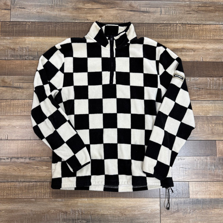 Stussy Checkered Mock Neck