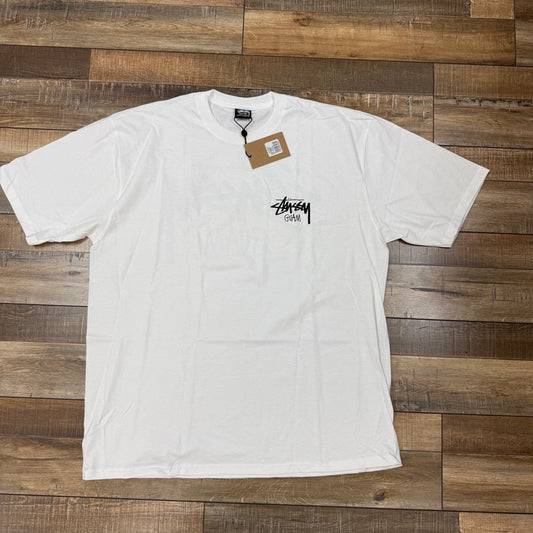 Stussy Stock Guam Tee White