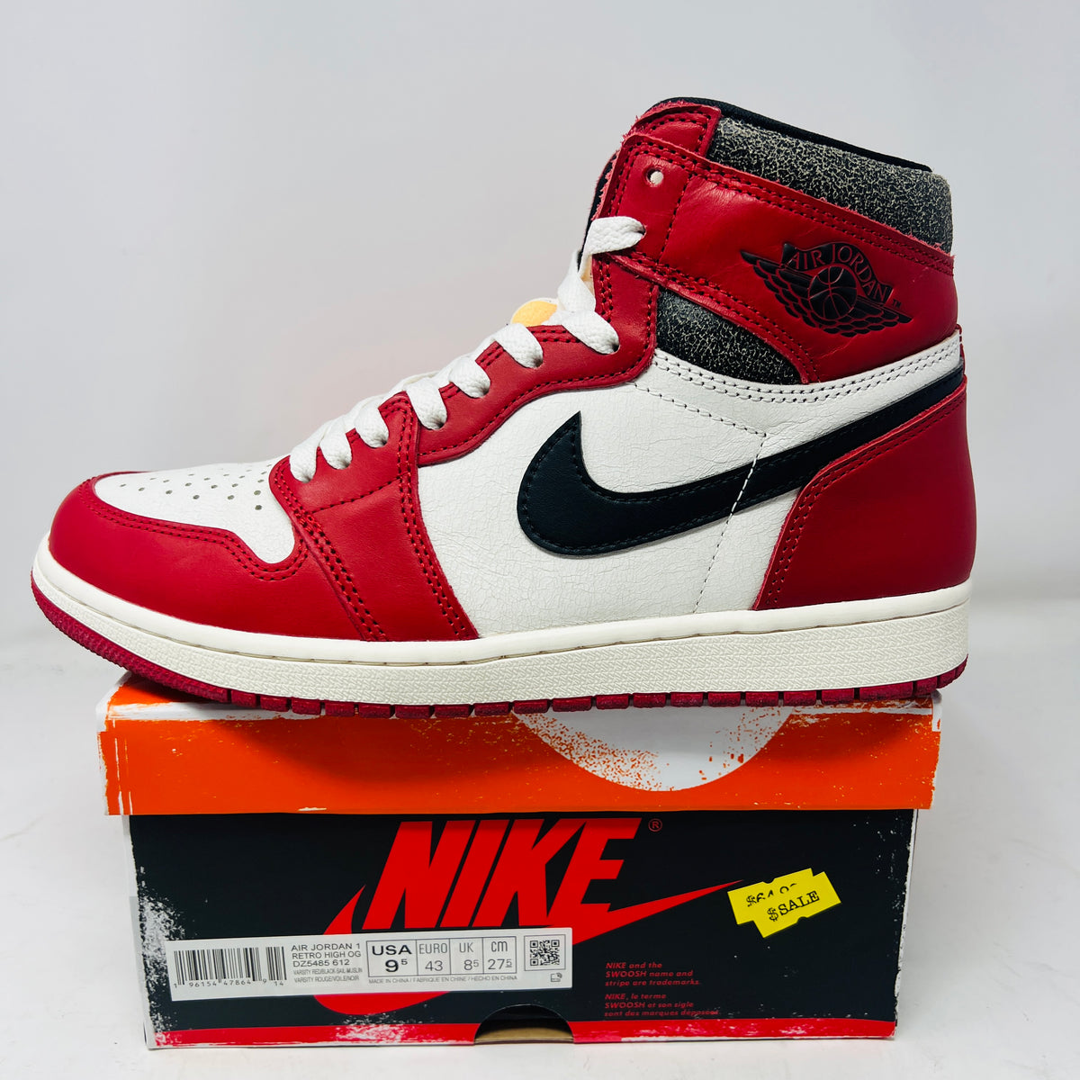 Jordan 1 Retro High OG Chicago Lost and Found