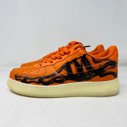 Nike Air Force 1 Low Orange Skeleton Halloween (2020)