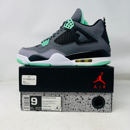 Jordan 4 Retro Green Glow