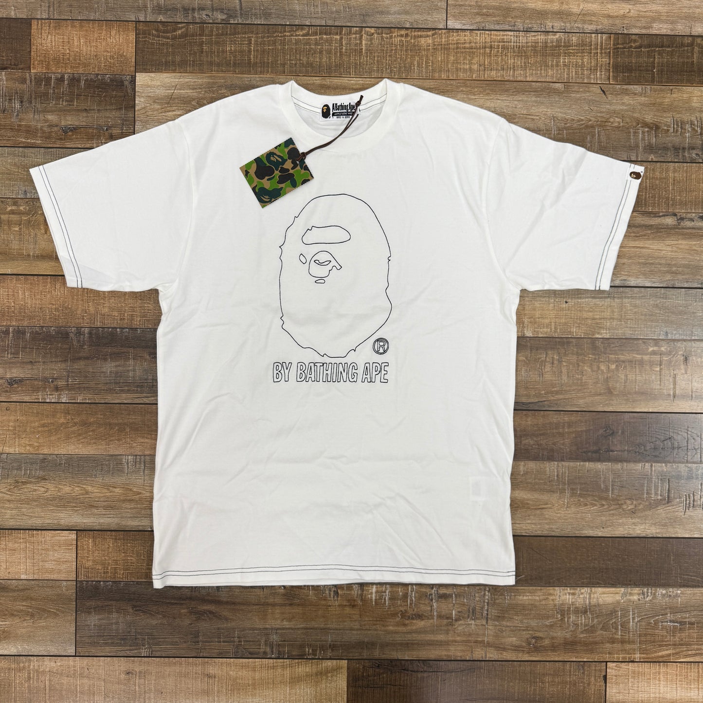 GOAT Exclusive BAPE Contrast Stitching Relaxed Fit Tee