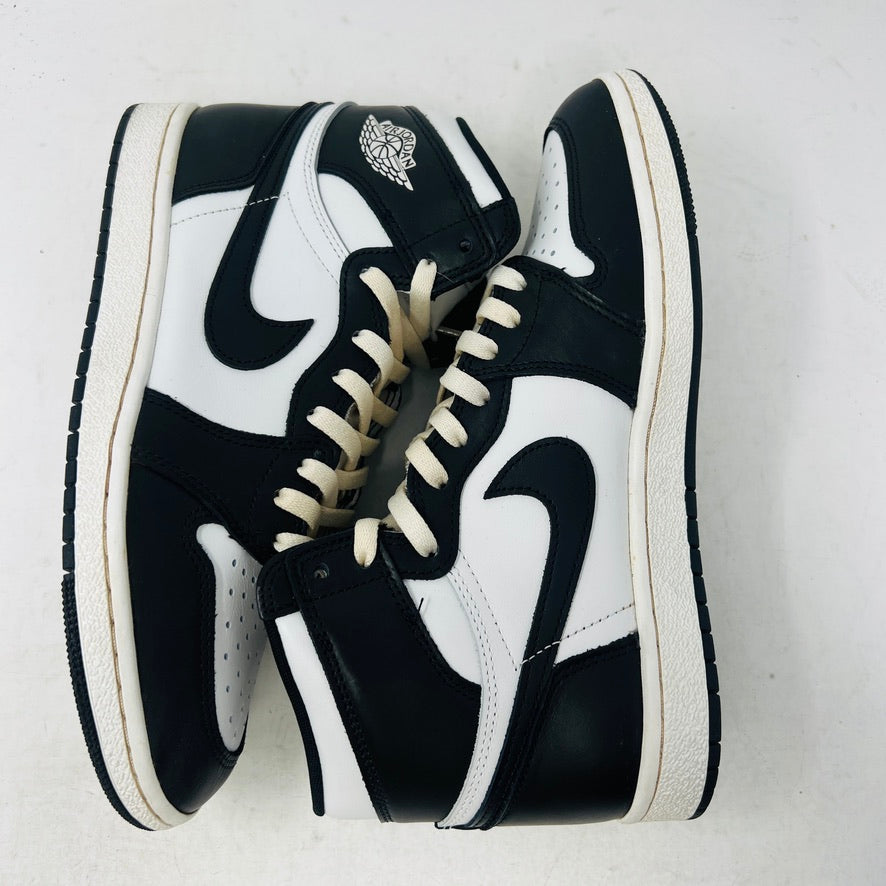 air jordan high 85 black white