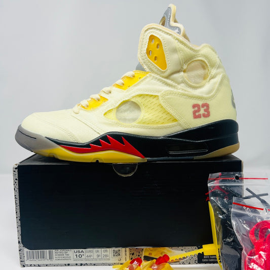 Jordan 5 Retro Off-White Sail