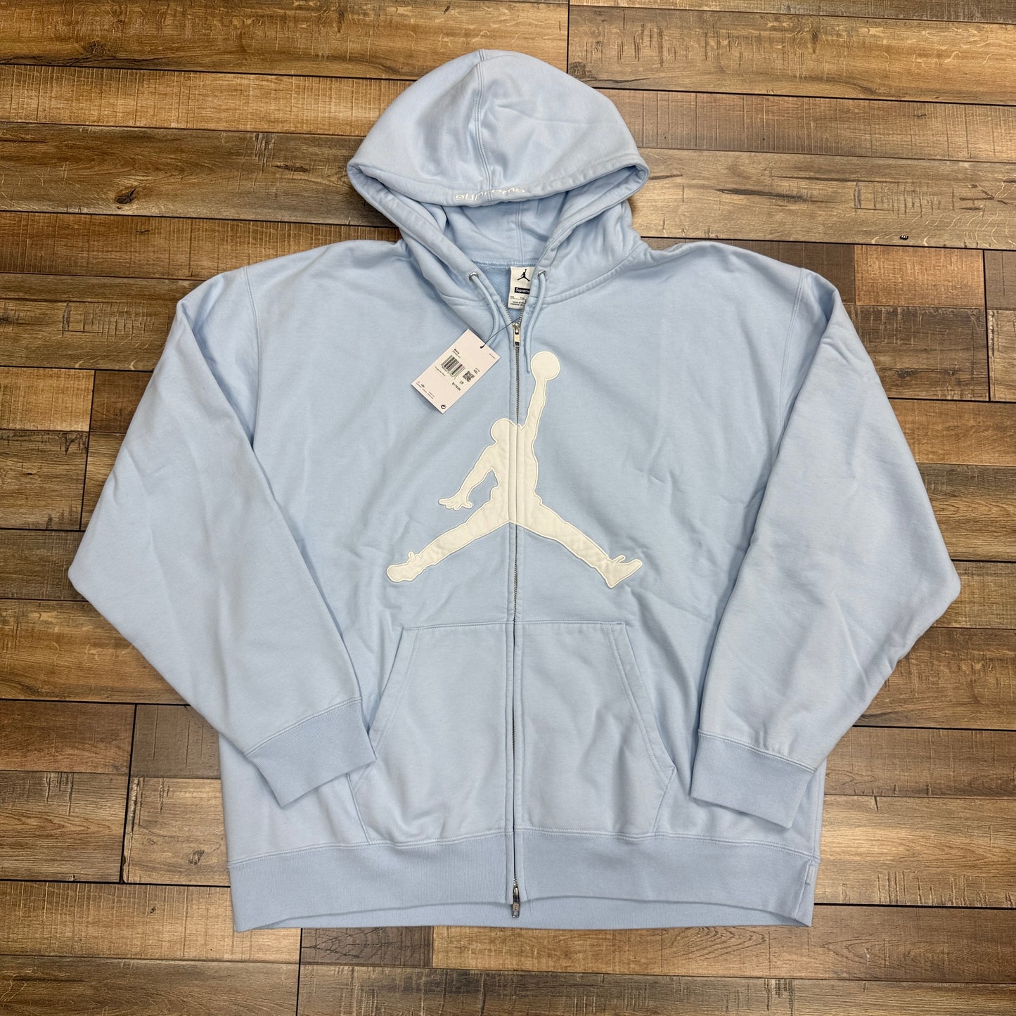 Supreme Jordan Hooded Sweatshirt (SS26) Light Blue