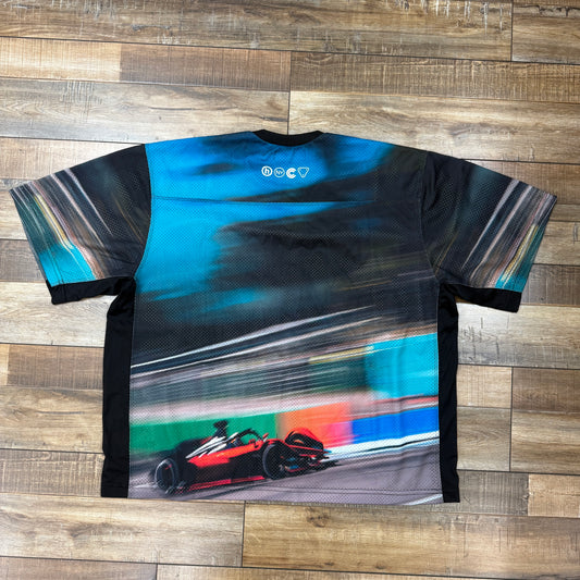Hidden NY Blur Mesh Jersey Multicolor