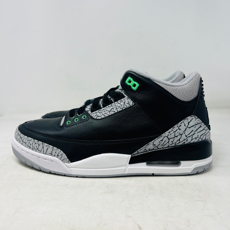 Jordan 3 Retro Green Glow