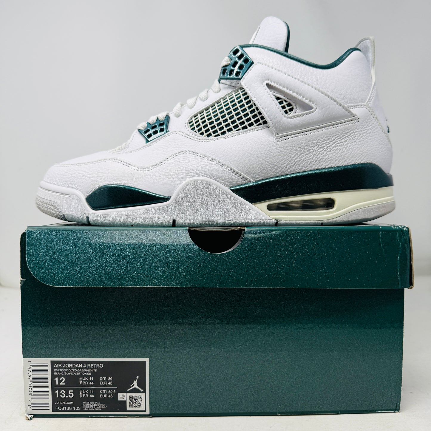 Jordan 4 Retro Oxidized Green