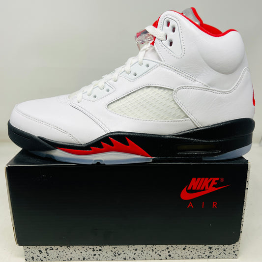 Jordan 5 Retro Fire Red Silver Tongue (2020)