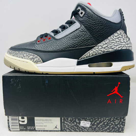 Jordan 3 Retro Black Cement (2018)