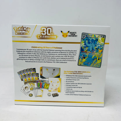 Pokemon 30th Celebration Elite Trainer Box