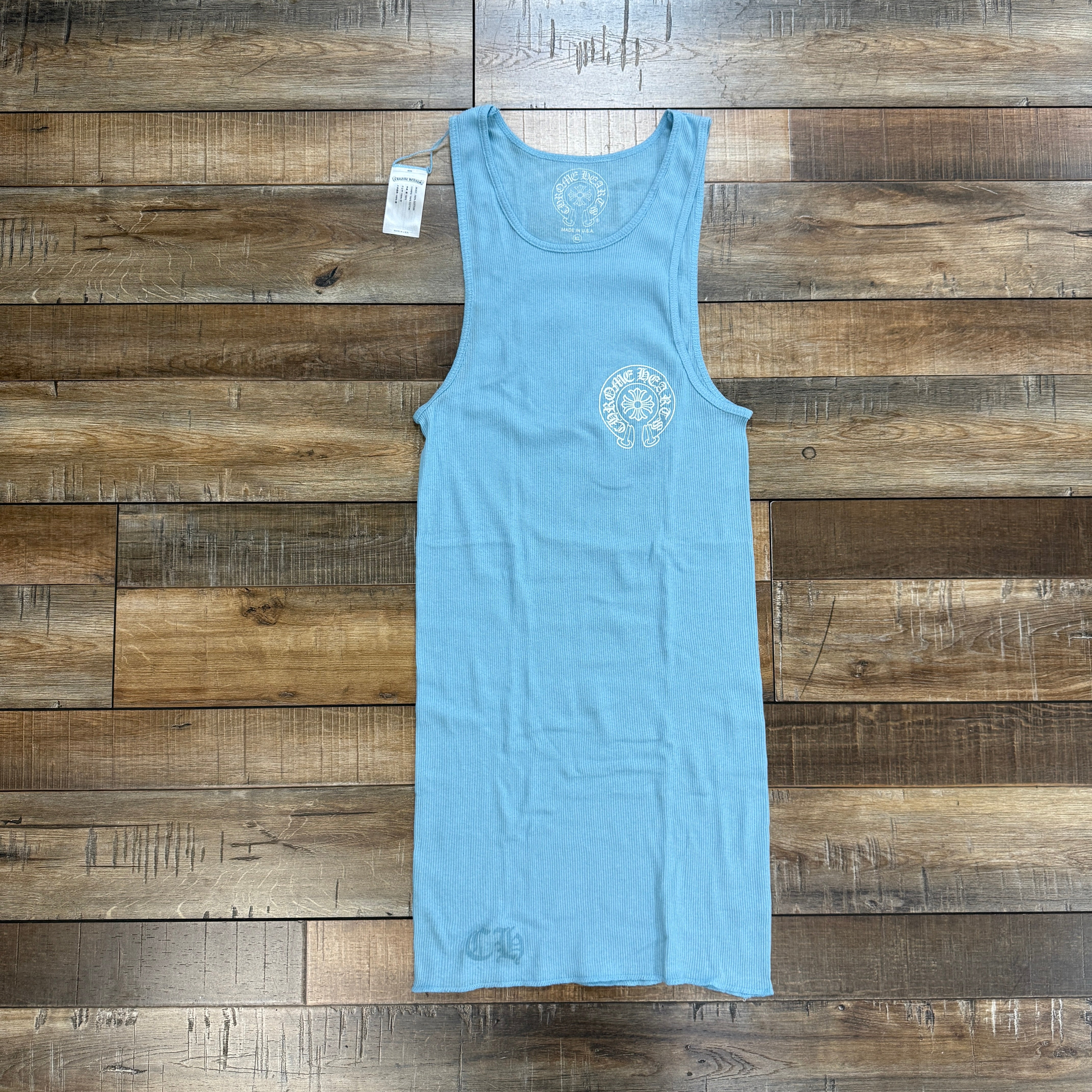 Chrome Hearts Rib Tank 'Baby Blue' – Holy Ground