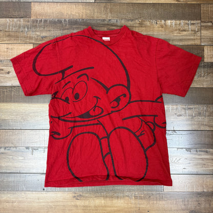 Supreme Smurfs Tee Red