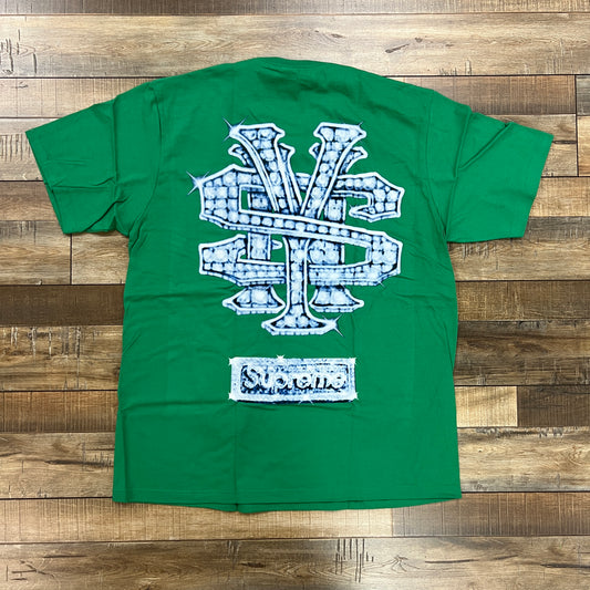 Supreme Snowman Tee Green