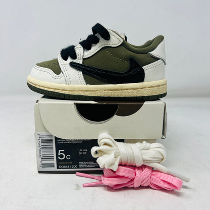 Jordan 1 Retro Low OG SP Travis Scott Medium Olive (TD)