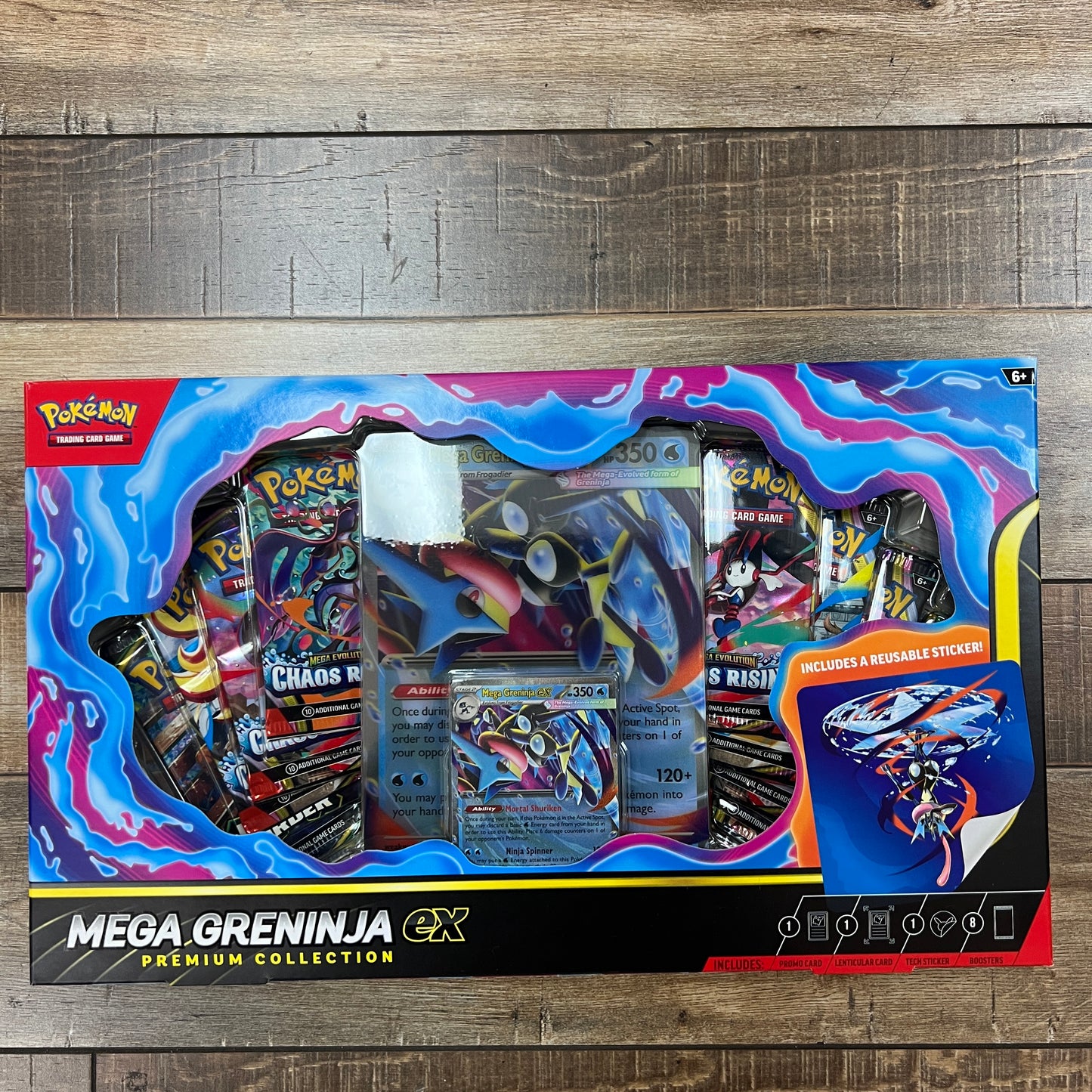 2026 Pokémon Mega Evolution Mega Greninja Ex Premium Collection