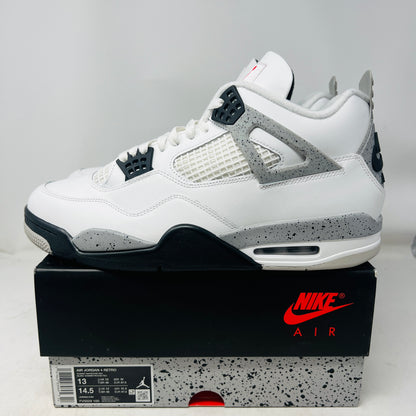 Jordan 4 Retro White Cement (2025)