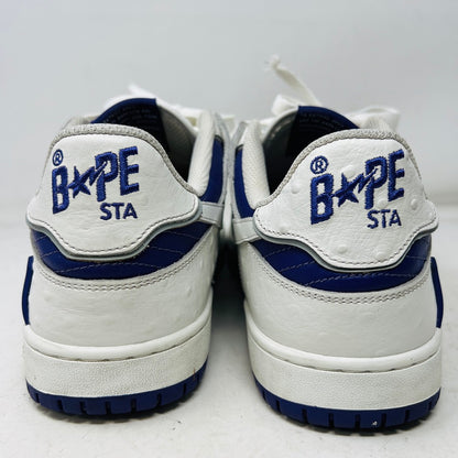 A Bathing Ape Sk8 Sta #1 Ostrich Pack White Purple