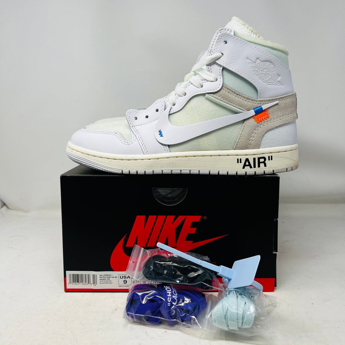Jordan 1 Retro High Virgil Abloh Archive Alaska