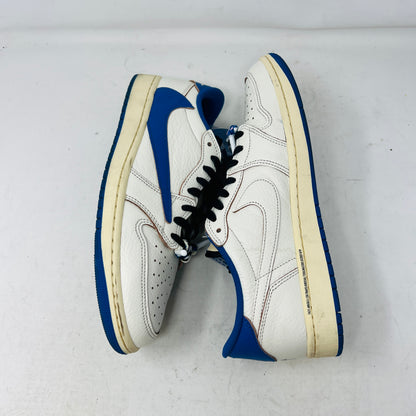 Jordan 1 Retro Low OG SP Fragment x Travis Scott Sail Military Blue