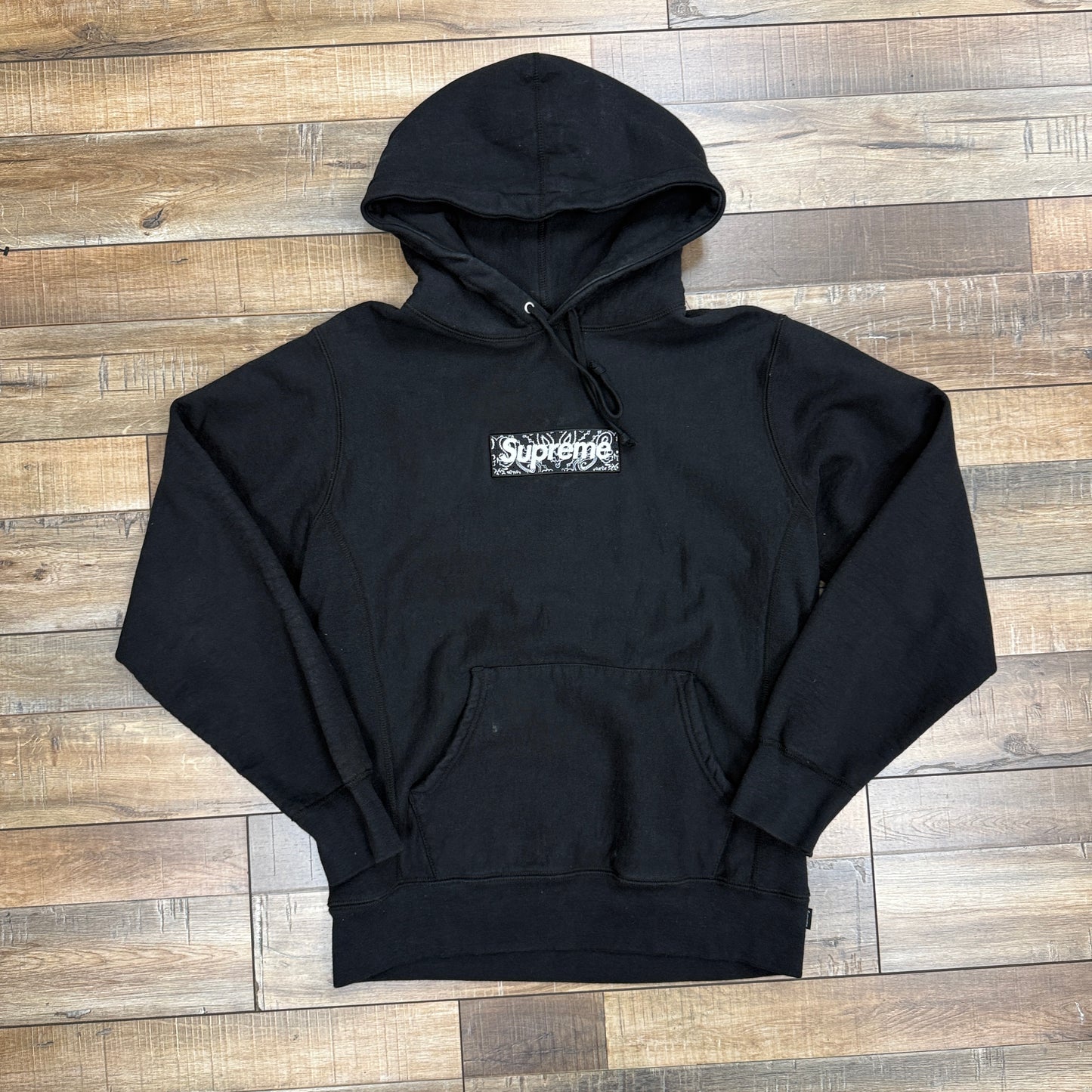 Supreme Box Logo Hooded Sweatshirt Sweatshirt (FW24) Black