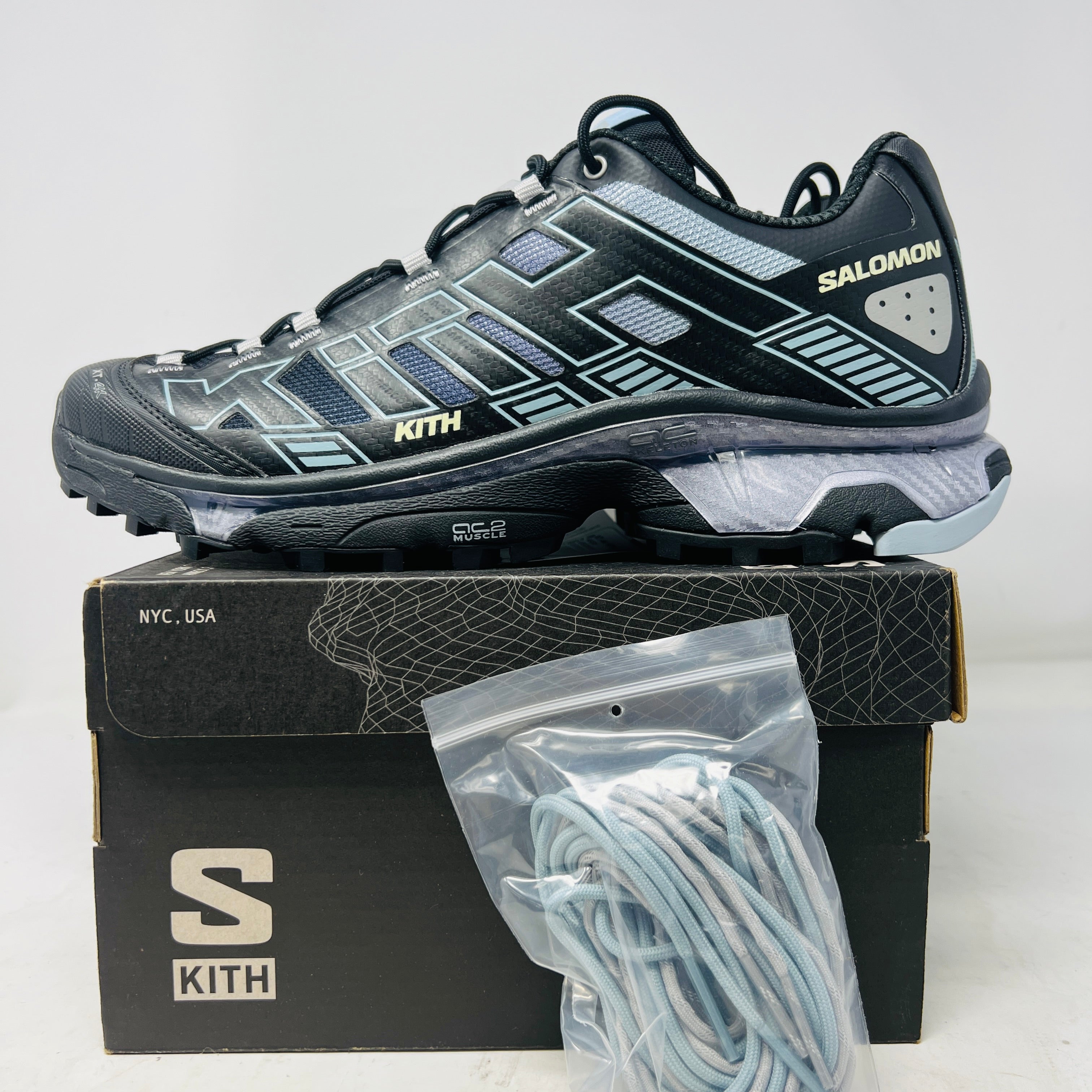 Salomon XT-4K Kith Black Alloy – Holy Ground