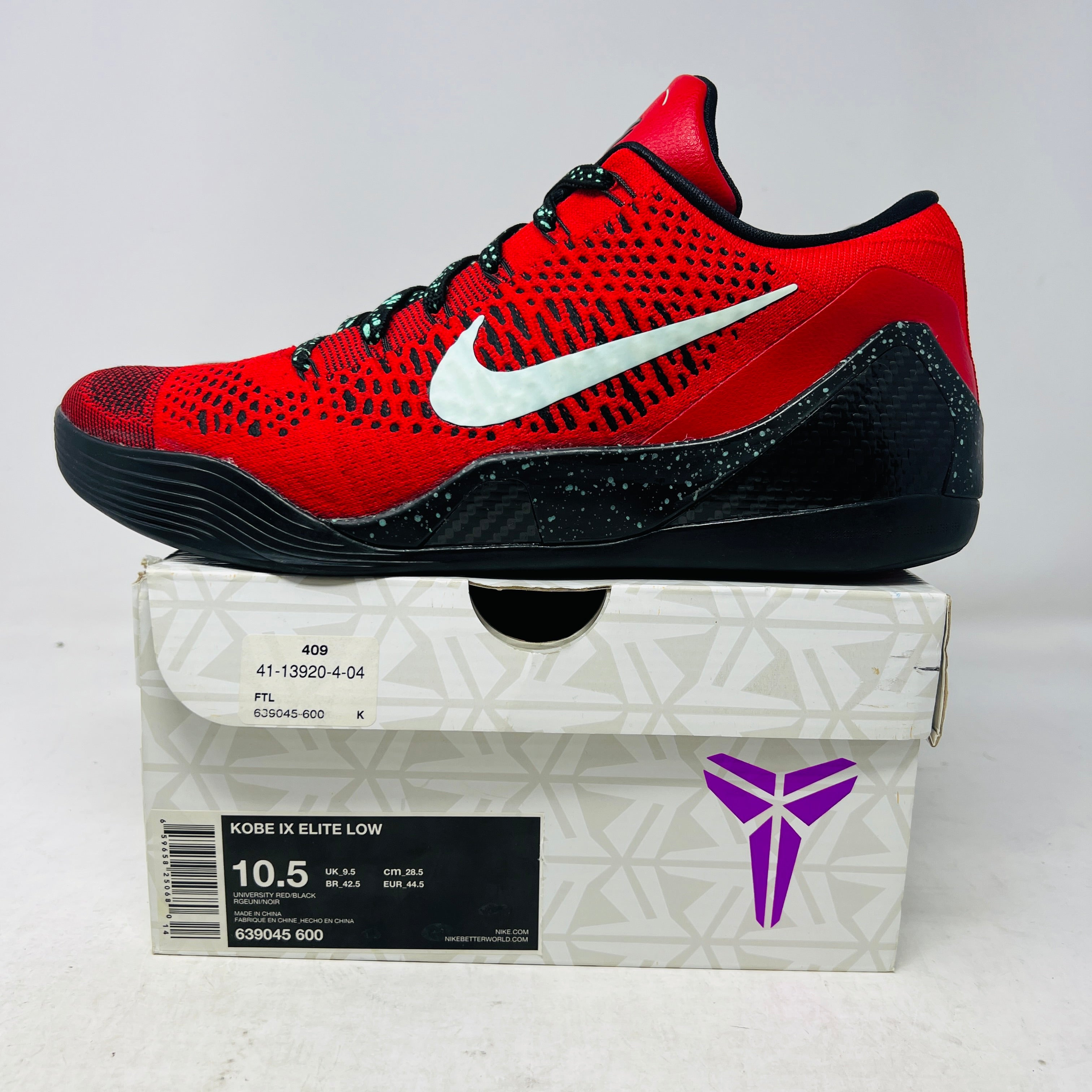 Nike Kobe 9 Elite Low University Red – Holy Ground