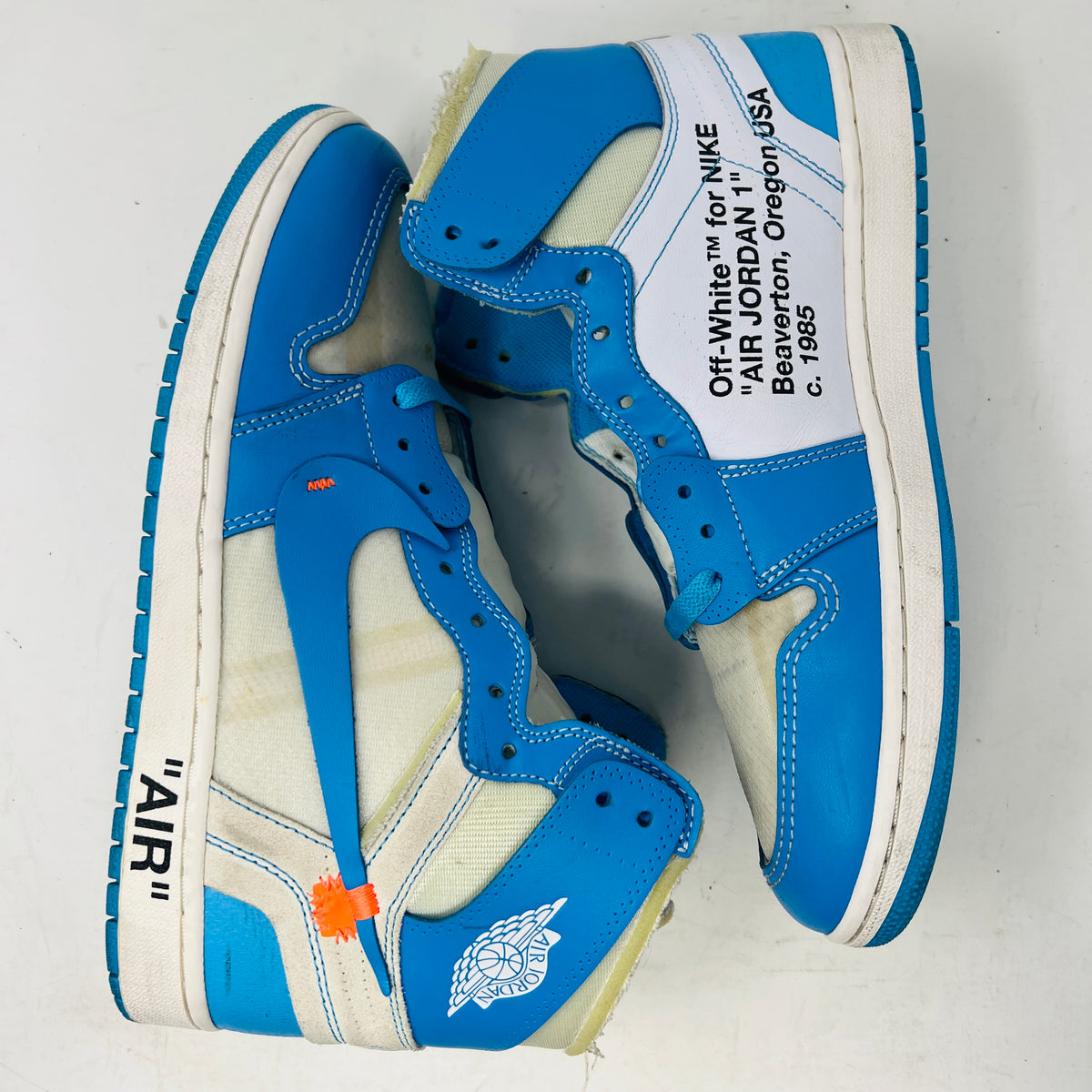 Jordan 1 Retro High Off-White University Blue