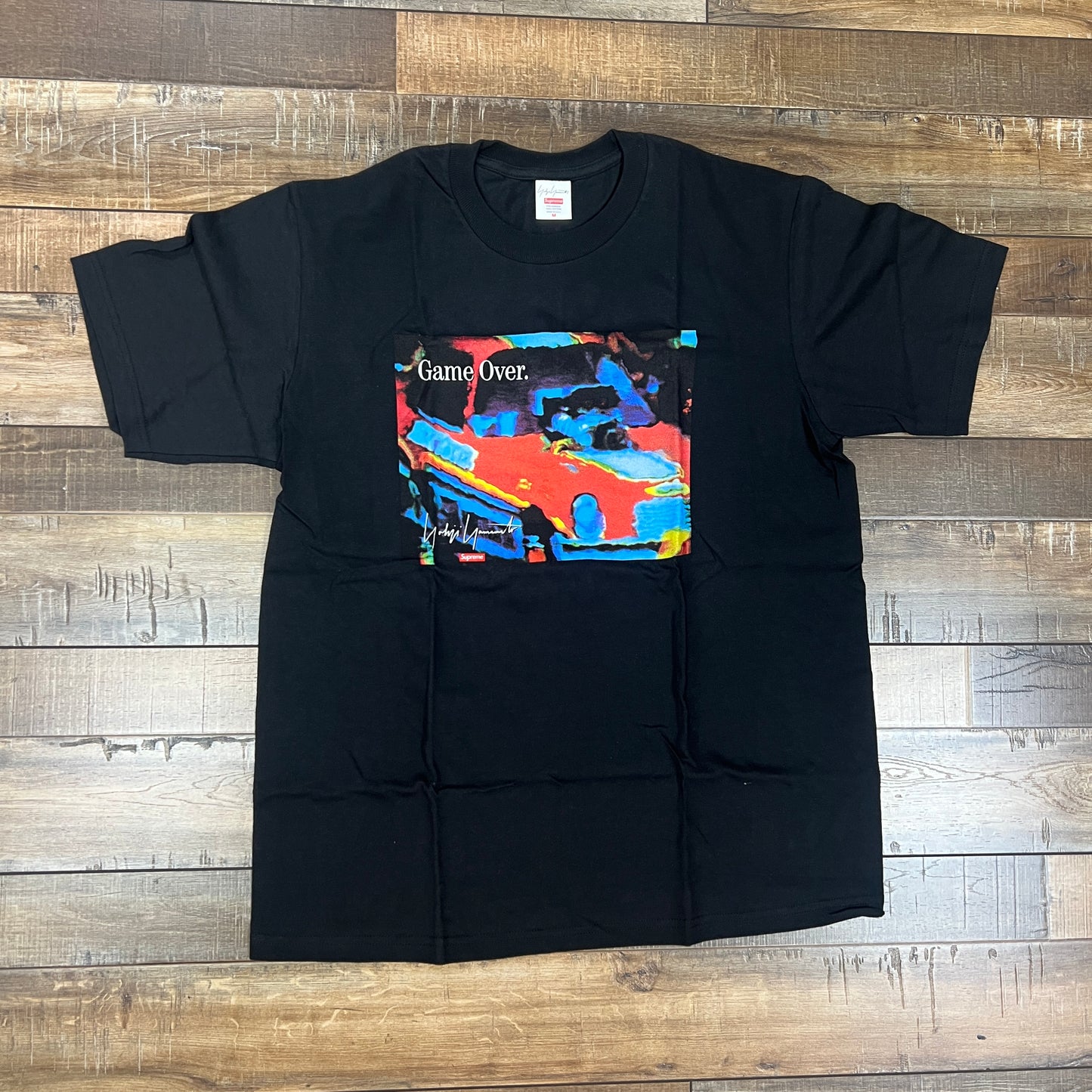 Supreme x Yohji Yamamoto Game Over Tee 'Black'
