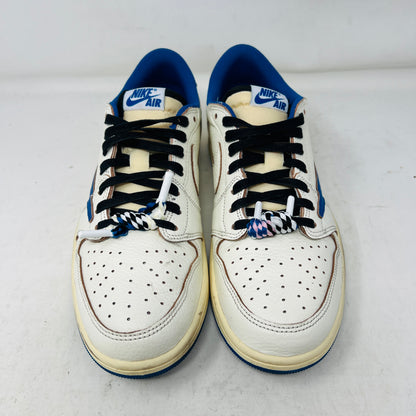 Jordan 1 Retro Low OG SP Fragment x Travis Scott Sail Military Blue