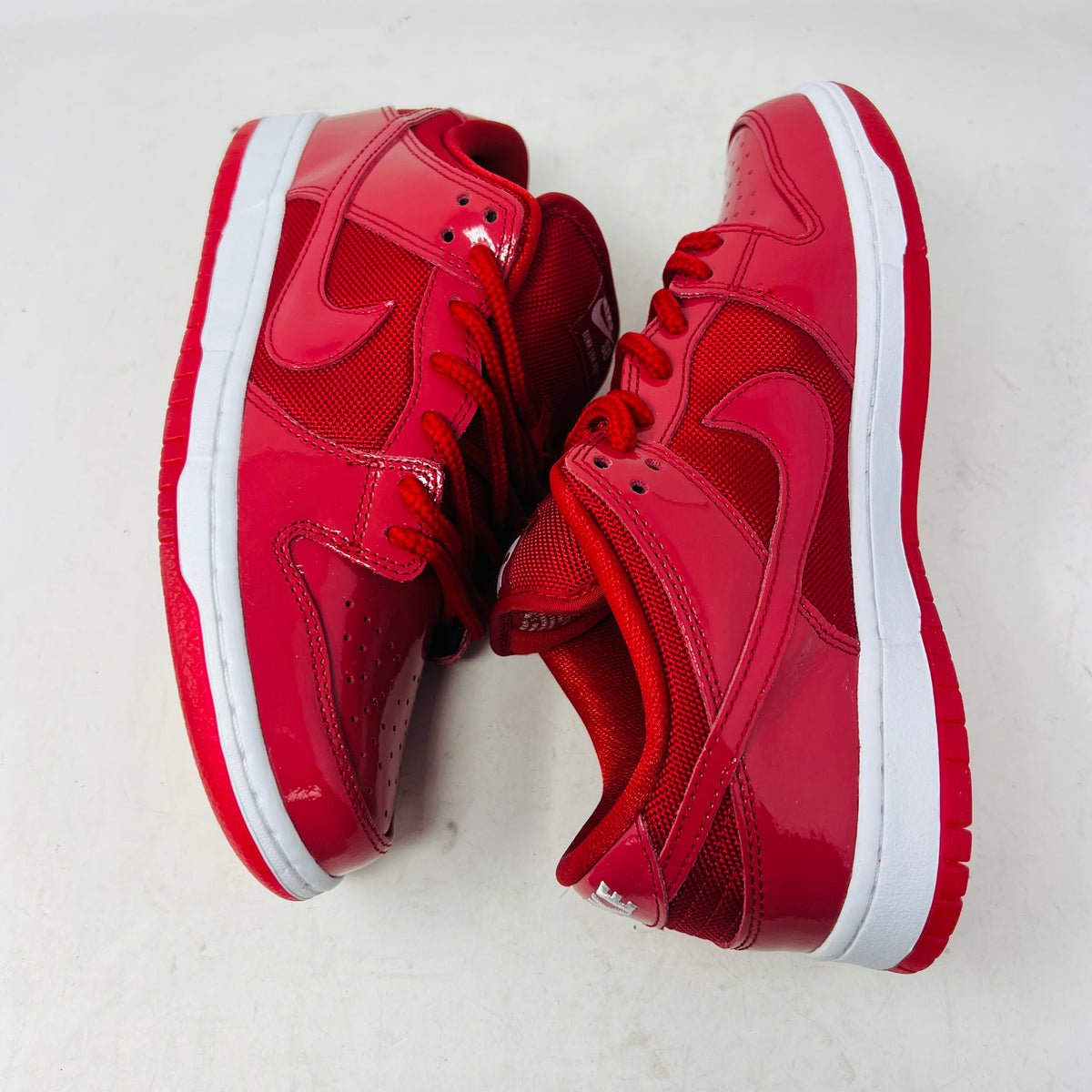 Nike SB Dunk Low Red Patent Leather