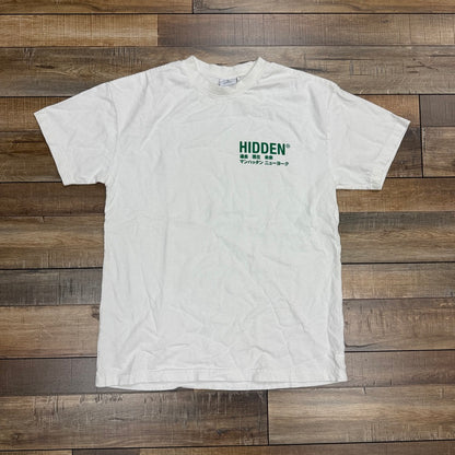 Hidden NY Hard Drive Waterfall Tee White