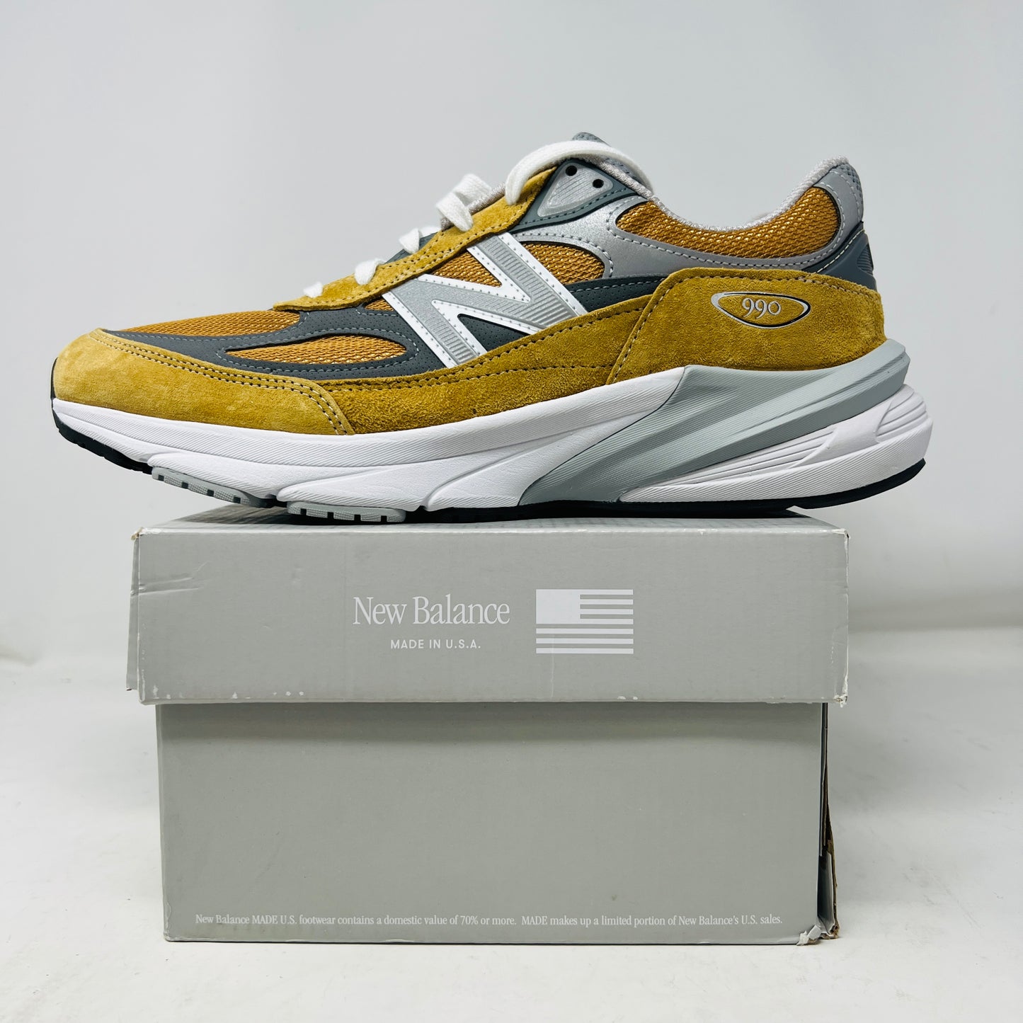 New Balance 990v6 MiUSA Workwear Grey