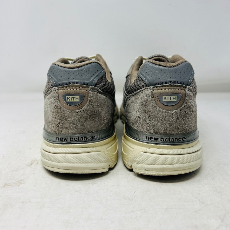 New Balance 990v4 MiUSA Kith 101 Moonrock