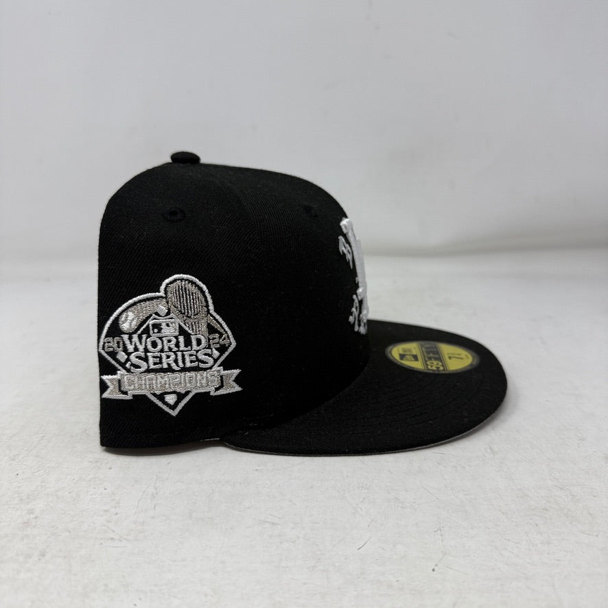 New Era Black Born x Raised x Dodgers 24 WS Champs 59FIFTY